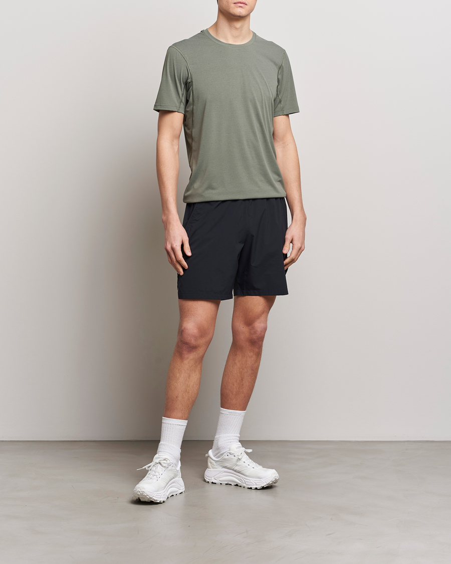 Herr | T-Shirts | Houdini | Pace Air T-Shirt Geyser Grey