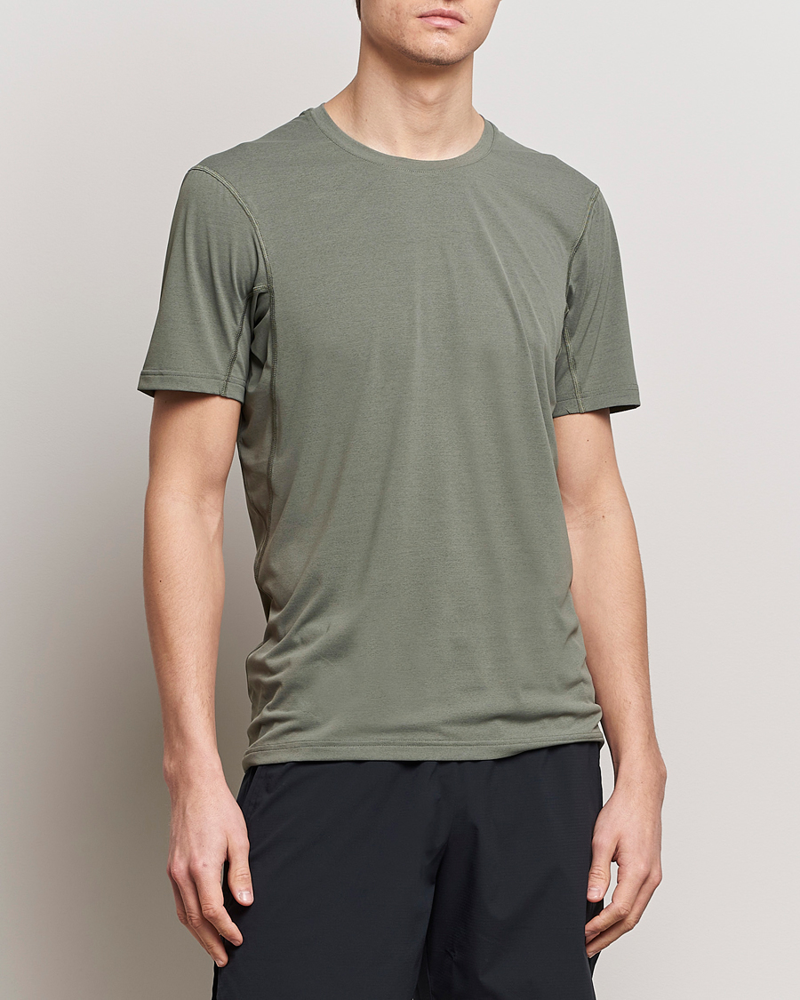 Herr | T-Shirts | Houdini | Pace Air T-Shirt Geyser Grey