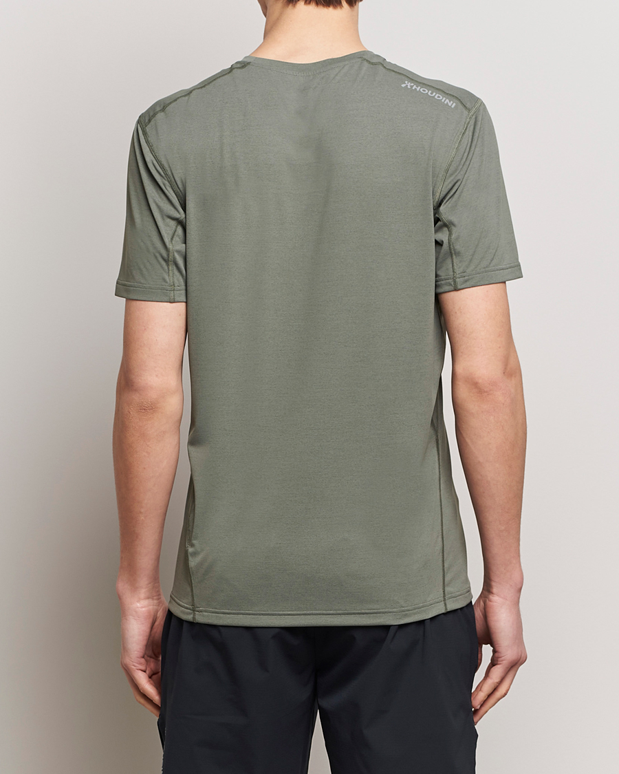 Herr | T-Shirts | Houdini | Pace Air T-Shirt Geyser Grey