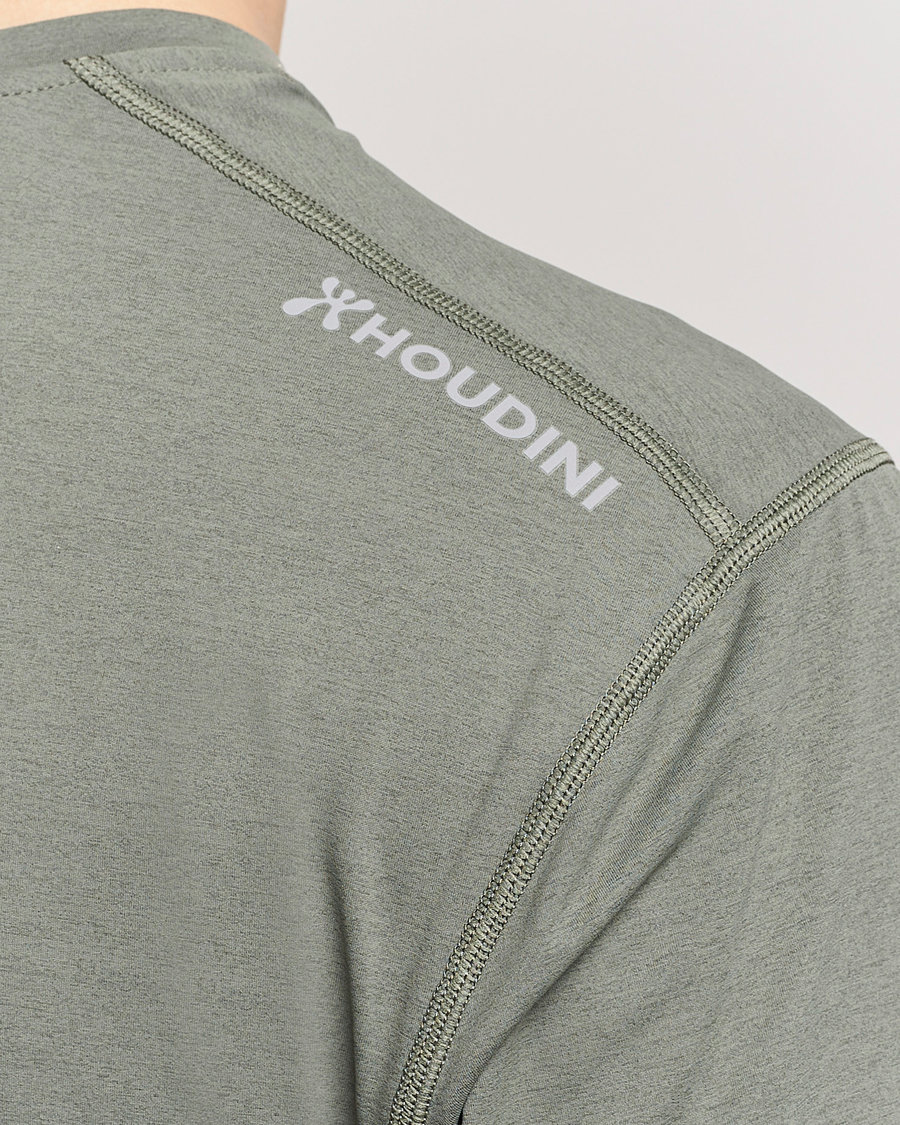 Herr | T-Shirts | Houdini | Pace Air T-Shirt Geyser Grey