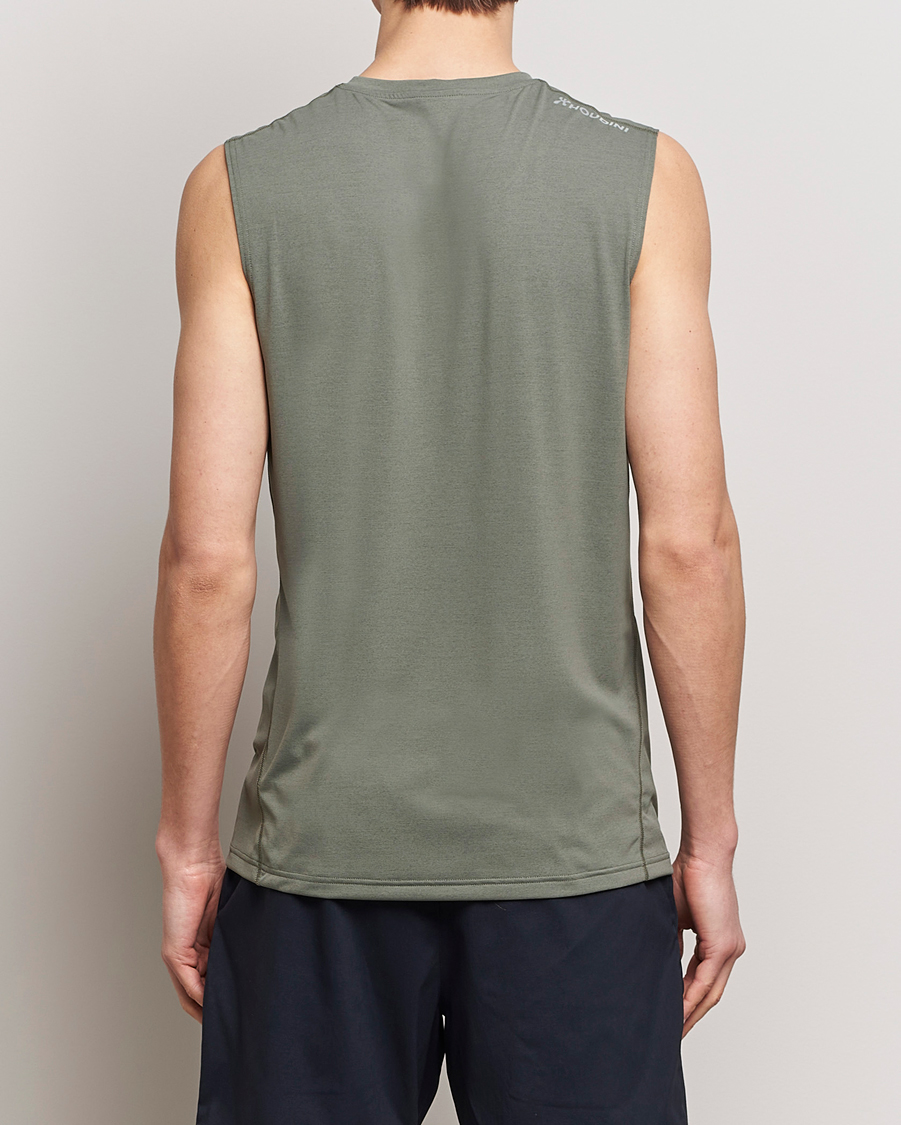 Herr | T-Shirts | Houdini | Pace Air Tank Geyser Grey