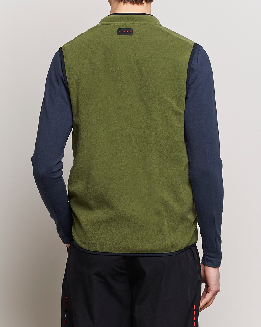 Herr | Tröjor | Falke Sport | Falke Fleece Vest Herb