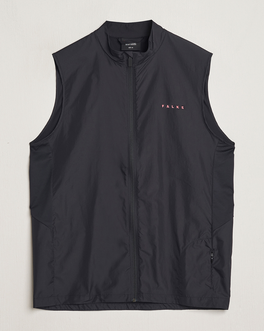 Herr | Tröjor | Falke Sport | Falke Recycled Running Vest Black