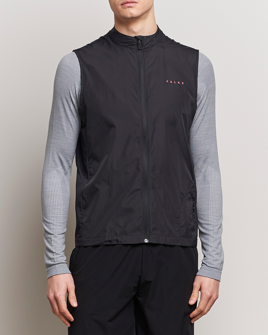 Herr | Senast inkommet | Falke Sport | Falke Recycled Running Vest Black