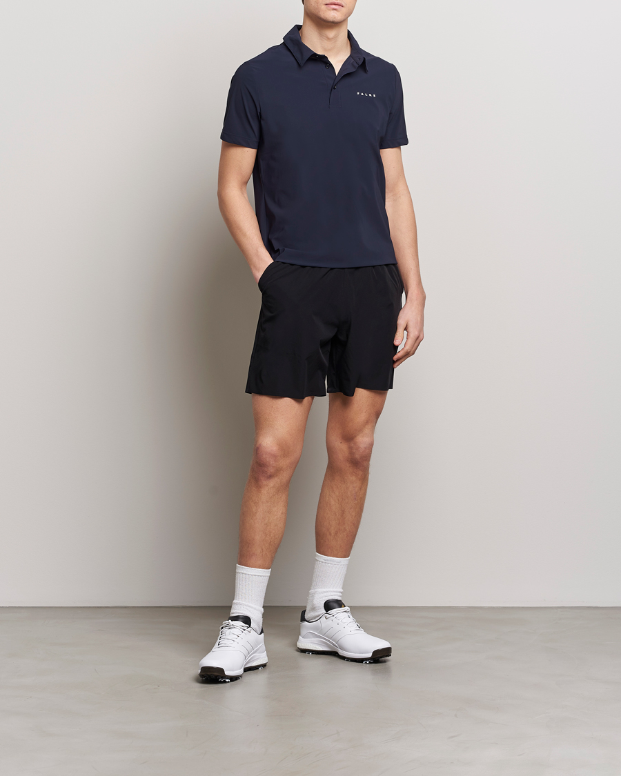 Herr | Pikéer | Falke Sport | Falke Performance Polo Shirt Space Blue
