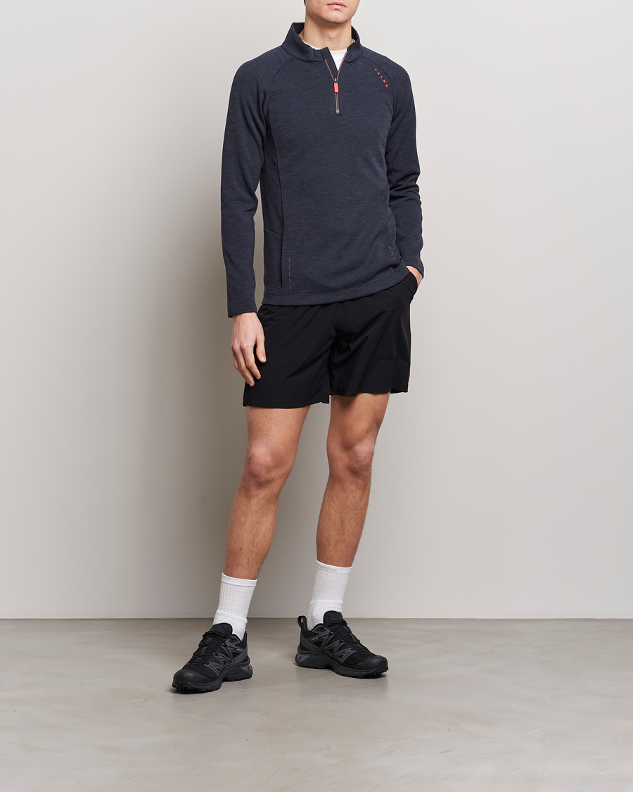 Herr | Tröjor | Falke Sport | Falke Core Half Zip Warm Up Shirt Black