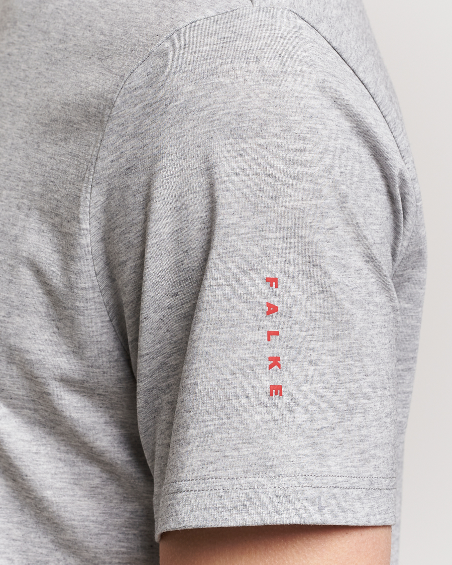 Herr | T-Shirts | Falke Sport | Falke Core Running T-Shirt Grey Heather