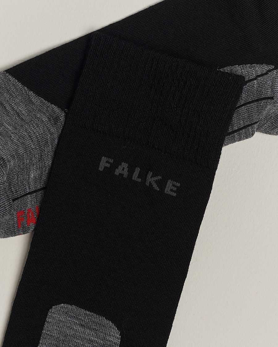 Herr | Kläder | Falke Sport | Falke TK5 Wander Trekking Socks Black Mix