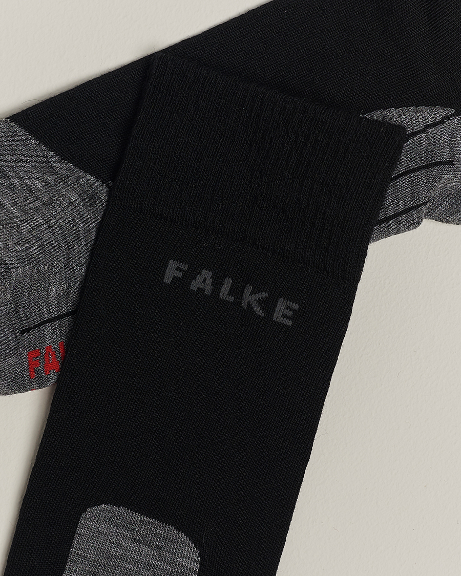 Herre | Falke Sport | Falke Sport | Falke TK5 Wander Trekking Socks Black Mix