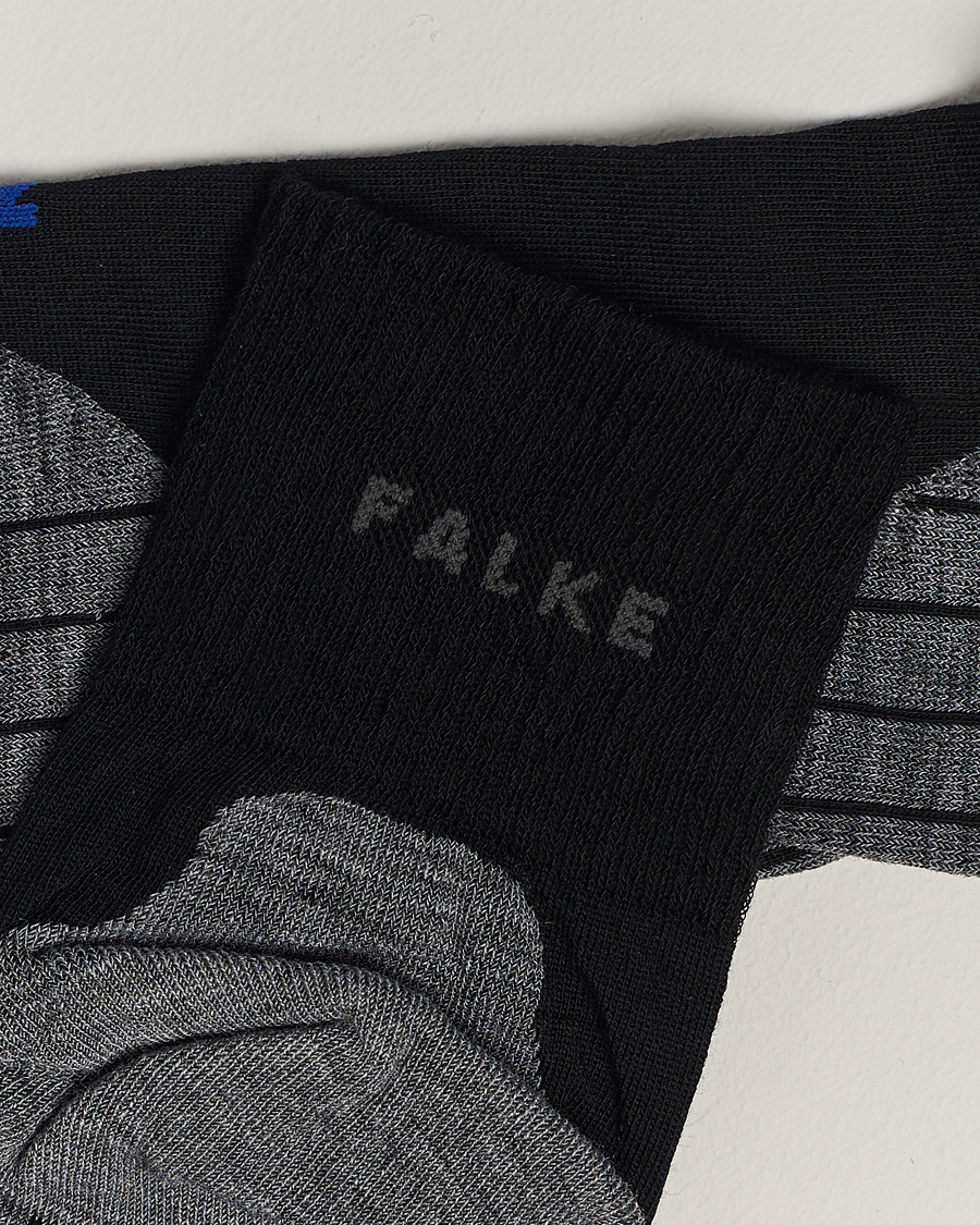 Herr | Kläder | Falke Sport | Falke TK5 Wander Cool Short Trekking Socks Black
