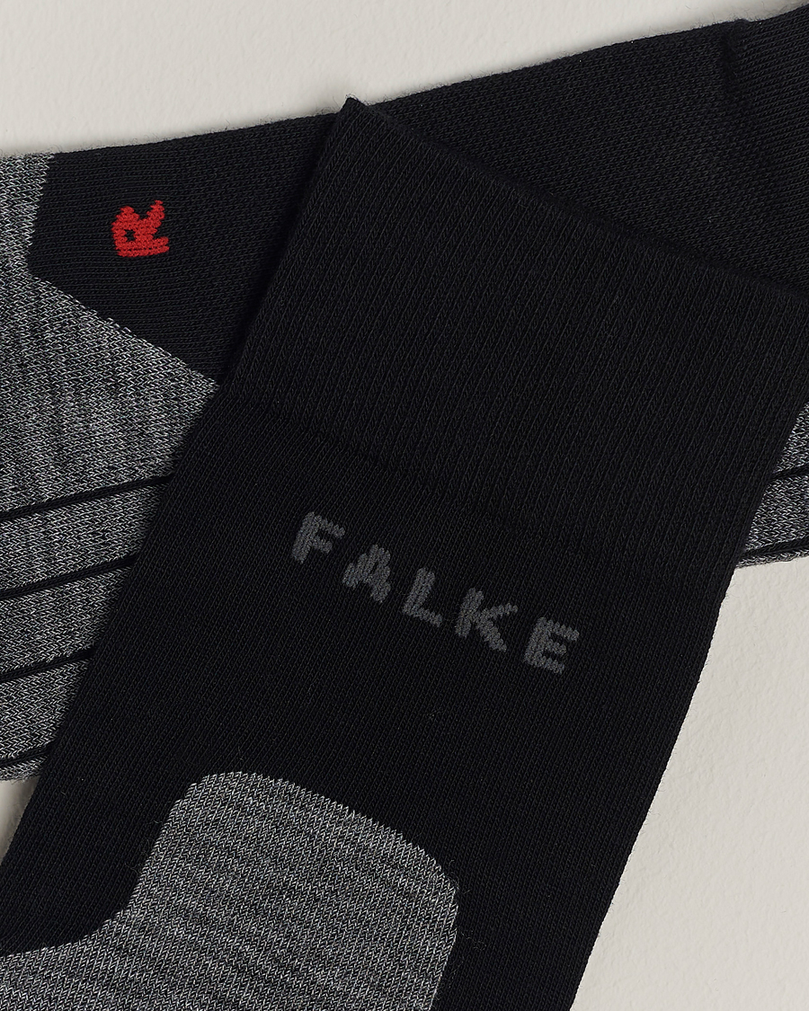 Herr | Strumpor | Falke Sport | Falke RU4 Endurance Running Socks Black Mix