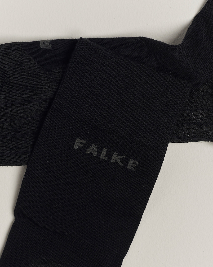 Herre |  | Falke Sport | Falke GO2 Golf Socks Black