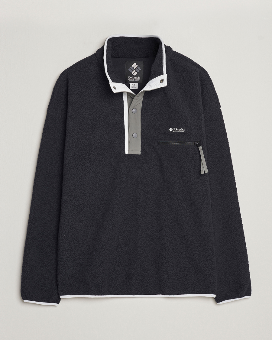 Herr | Tröjor | Columbia | Helvetia Half Snap Fleece Black