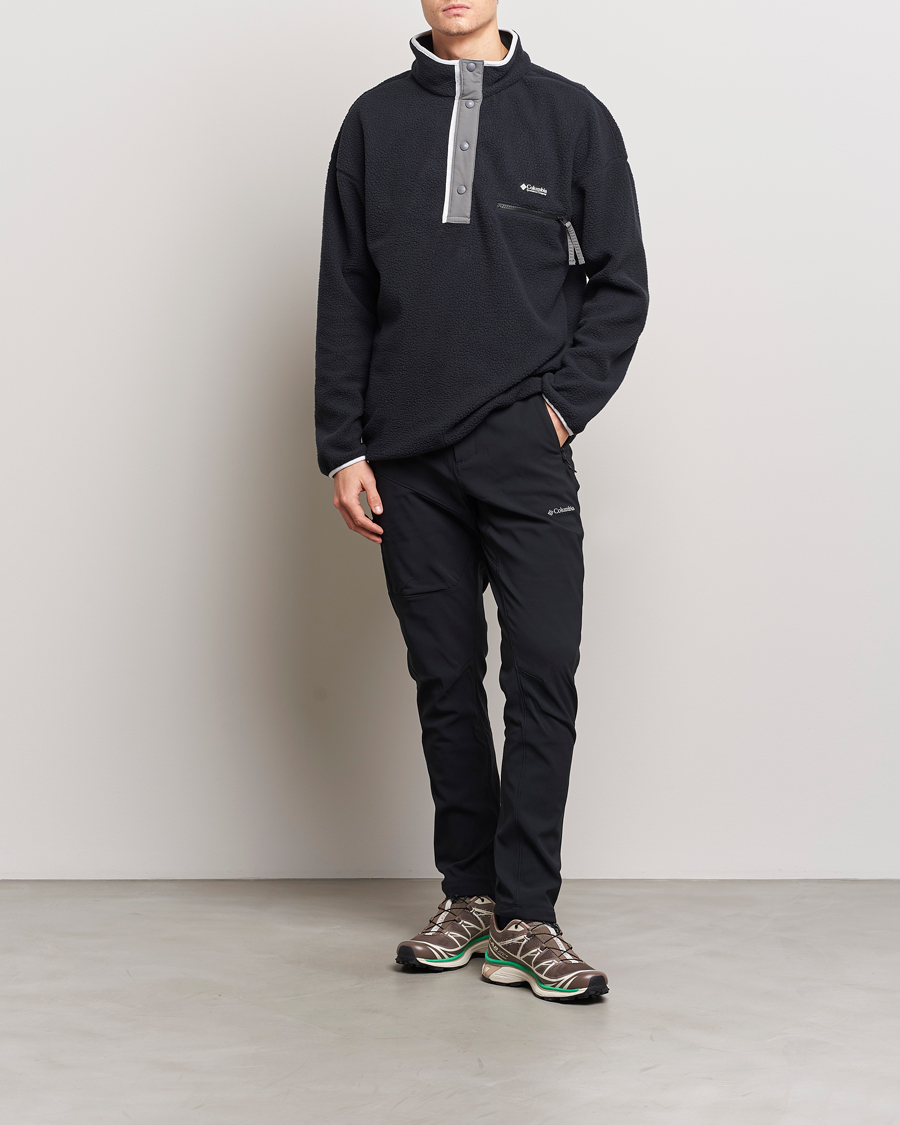Herr | Tröjor | Columbia | Helvetia Half Snap Fleece Black
