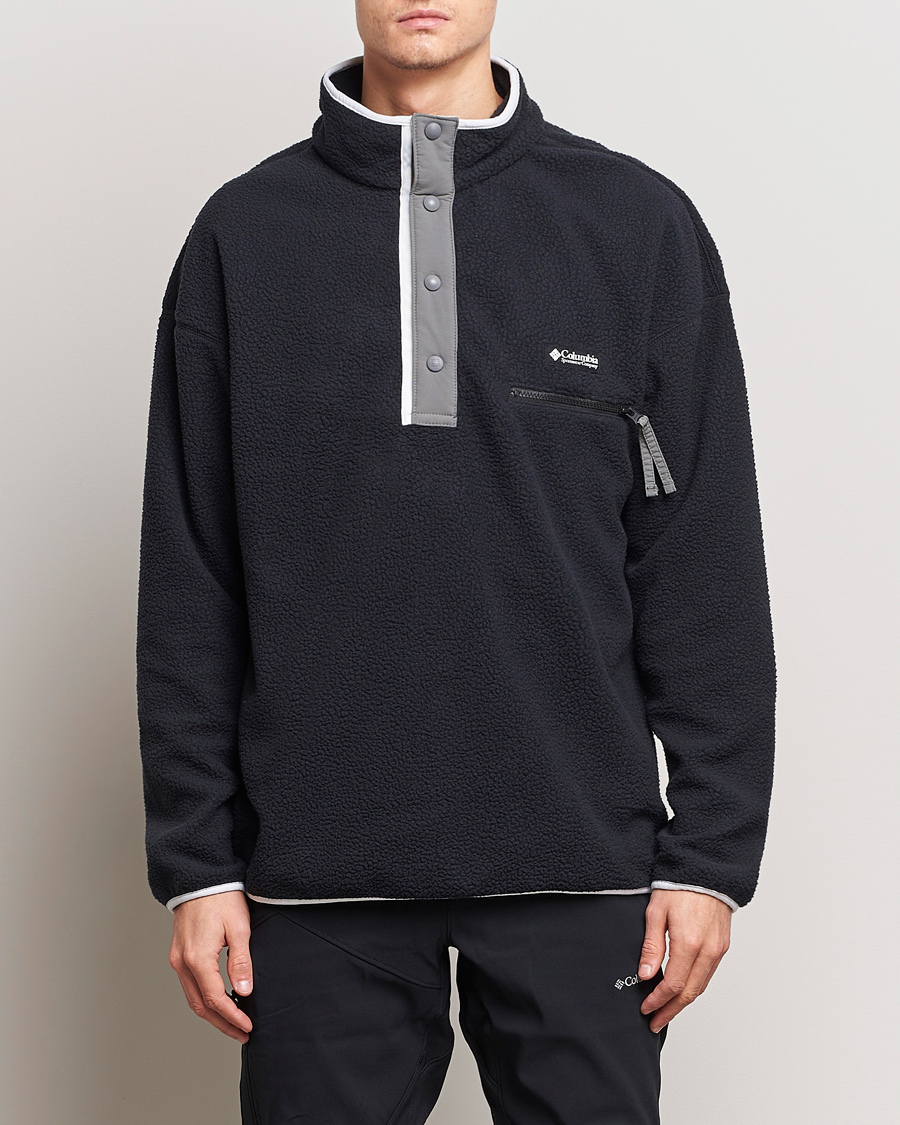 Herr | Tröjor | Columbia | Helvetia Half Snap Fleece Black