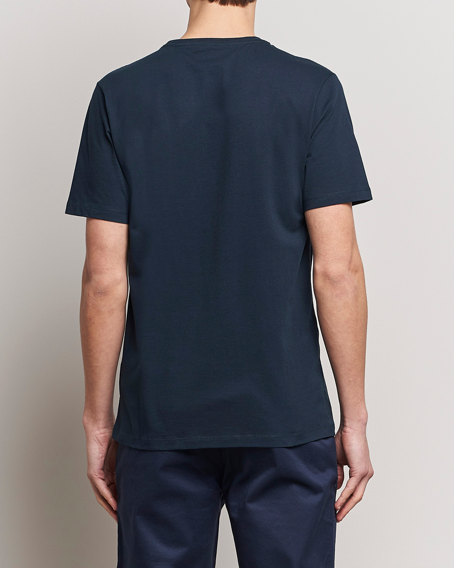 Herr | T-Shirts | KnowledgeCotton Apparel | Agnar Basic T-Shirt Total Eclipse