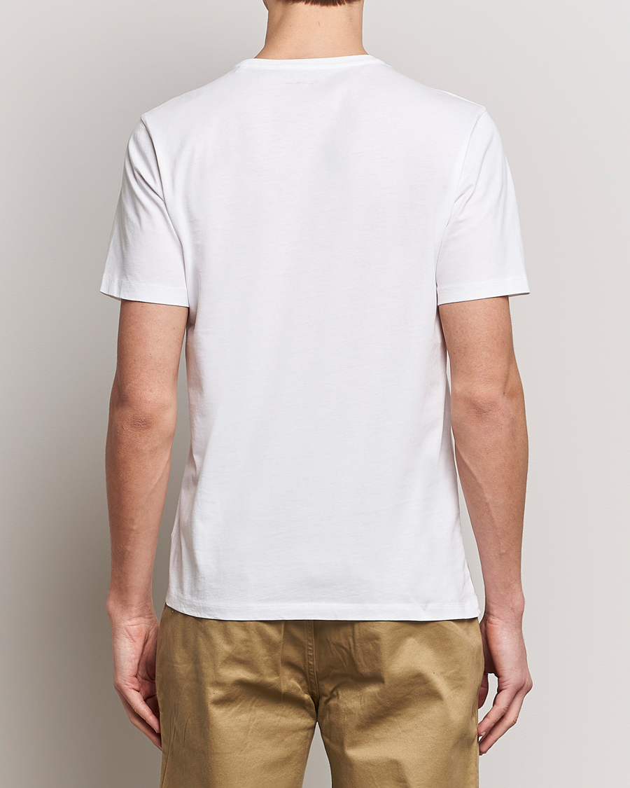 Herr | T-Shirts | KnowledgeCotton Apparel | Agnar Basic T-Shirt Bright White