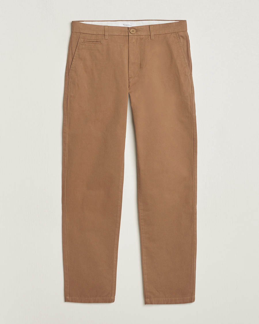 Herr | Byxor | KnowledgeCotton Apparel | Chuck Regular Cotton Twill Chino Tuffet