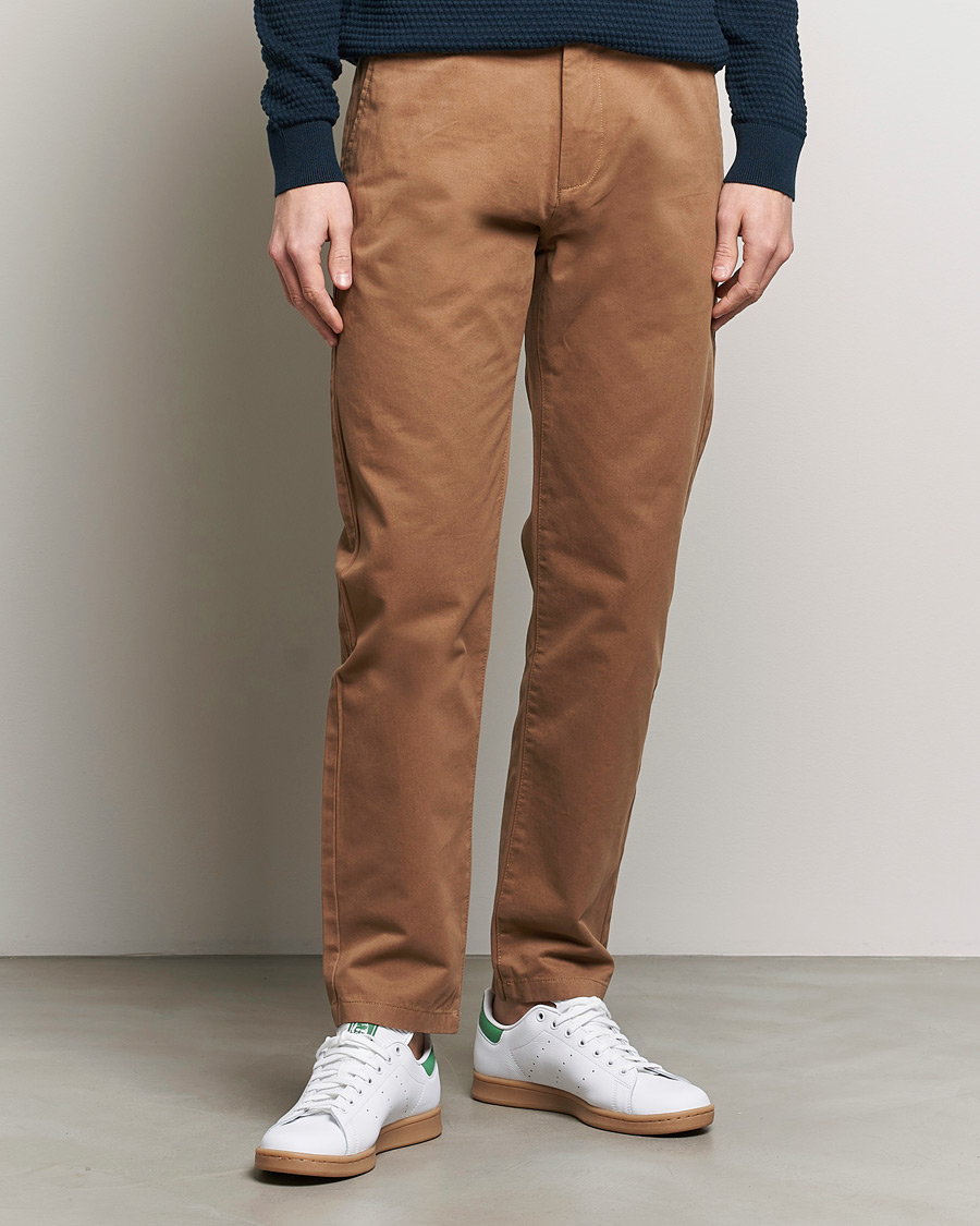 Herr | Byxor | KnowledgeCotton Apparel | Chuck Regular Cotton Twill Chino Tuffet