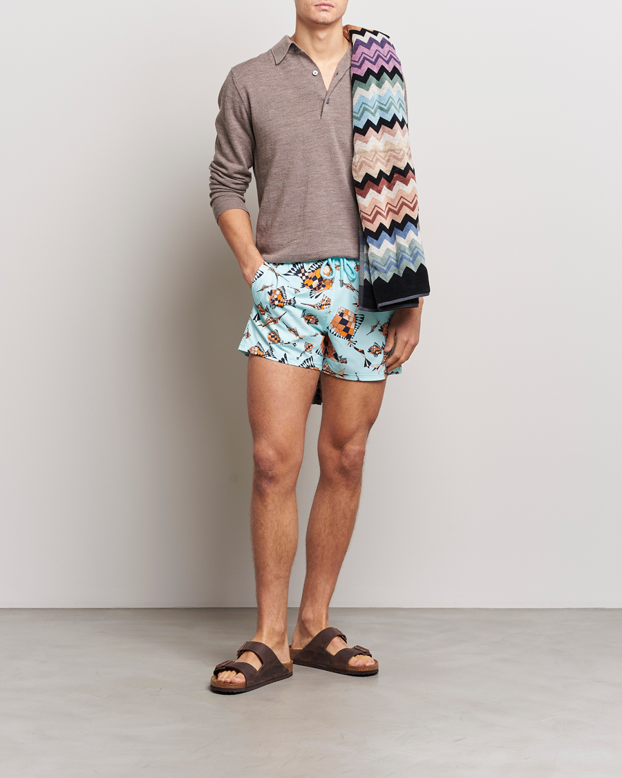 Herr | Badbyxor | Vilebrequin | Moorise Vatel Swim Shorts Thalassa