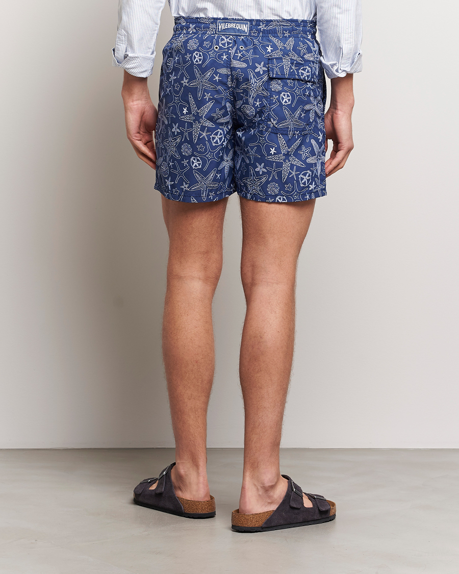 Herr | Badbyxor | Vilebrequin | Moorea Starlettes Swim Shorts Encre