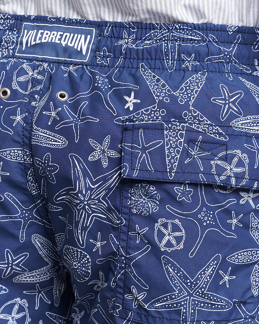 Herr | Badbyxor | Vilebrequin | Moorea Starlettes Swim Shorts Encre