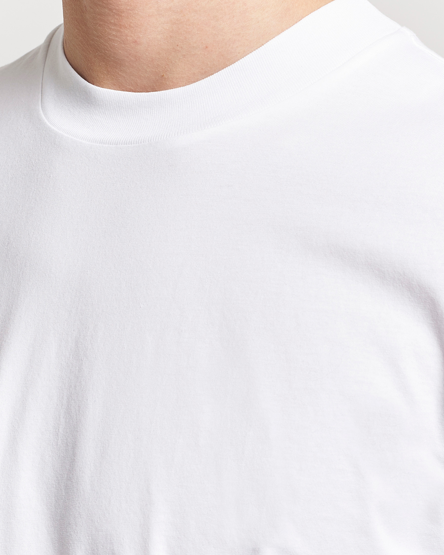 Herr | T-Shirts | Jil Sander | Round Collar Simple T-Shirt White