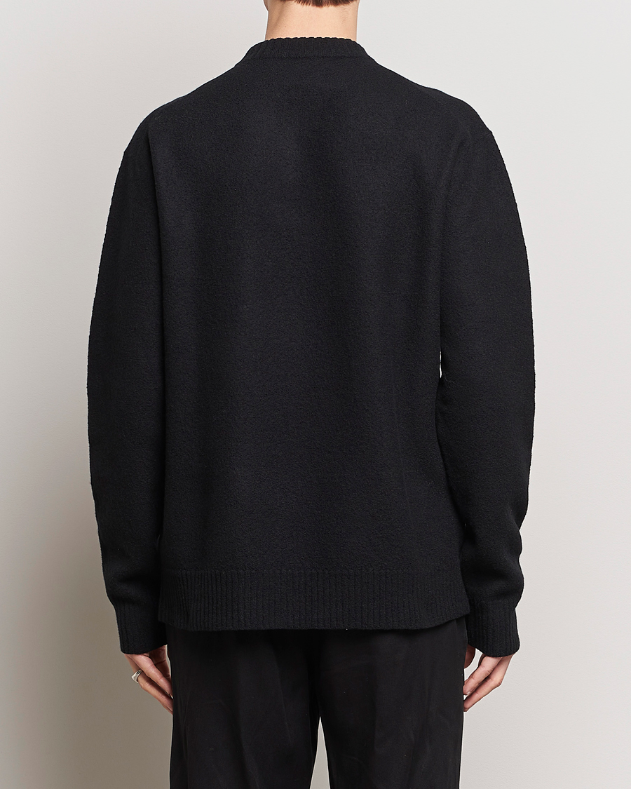 Herr | Tröjor | Jil Sander | Lightweight Merino Wool Sweater Black