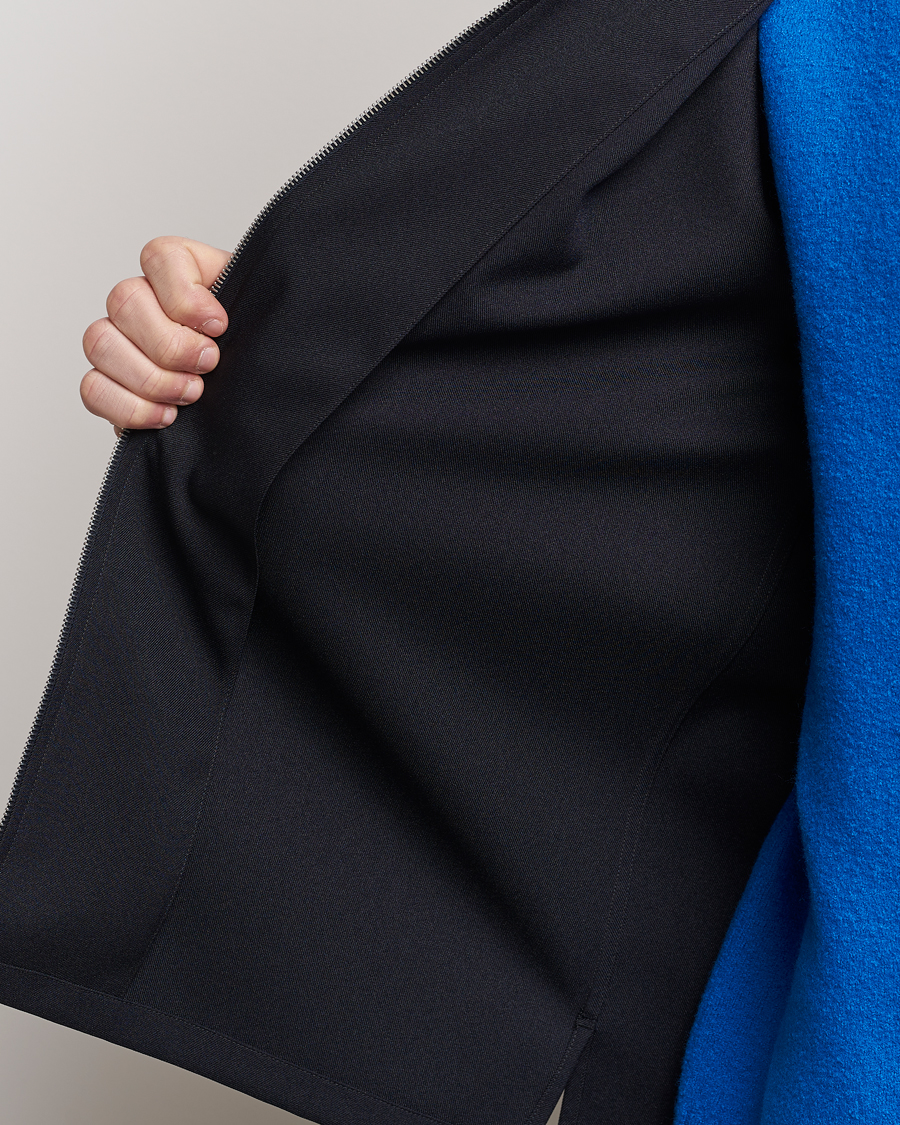 Herr | Skjortor | Jil Sander | Full Zip Overshirt Midnight
