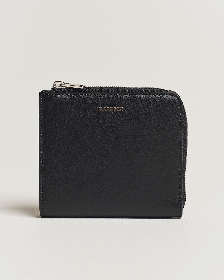 Herr | Jil Sander Soft Calf Wallet Black | Jil Sander | Soft Calf Wallet Black