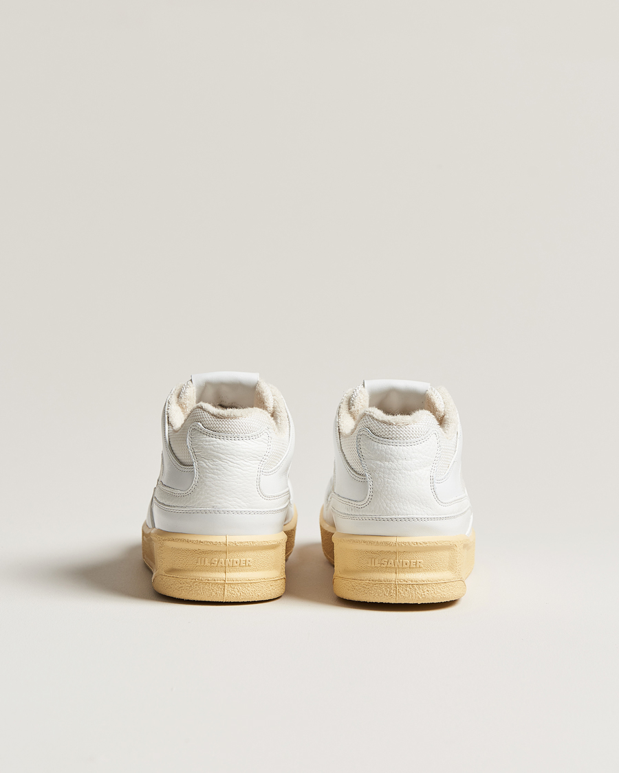 Herr | Jil Sander Low Basket Sneakers White | Jil Sander | Low Basket Sneakers White
