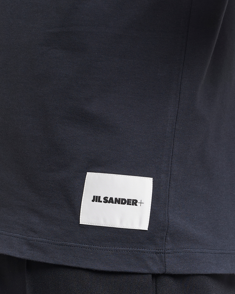 Herr | T-Shirts | Jil Sander | 3-Pack Short Sleeve T-Shirts White/Navy/Black