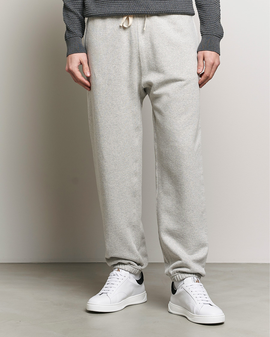 Herr | Byxor | Jil Sander | Cotton Sweatpants Light Grey