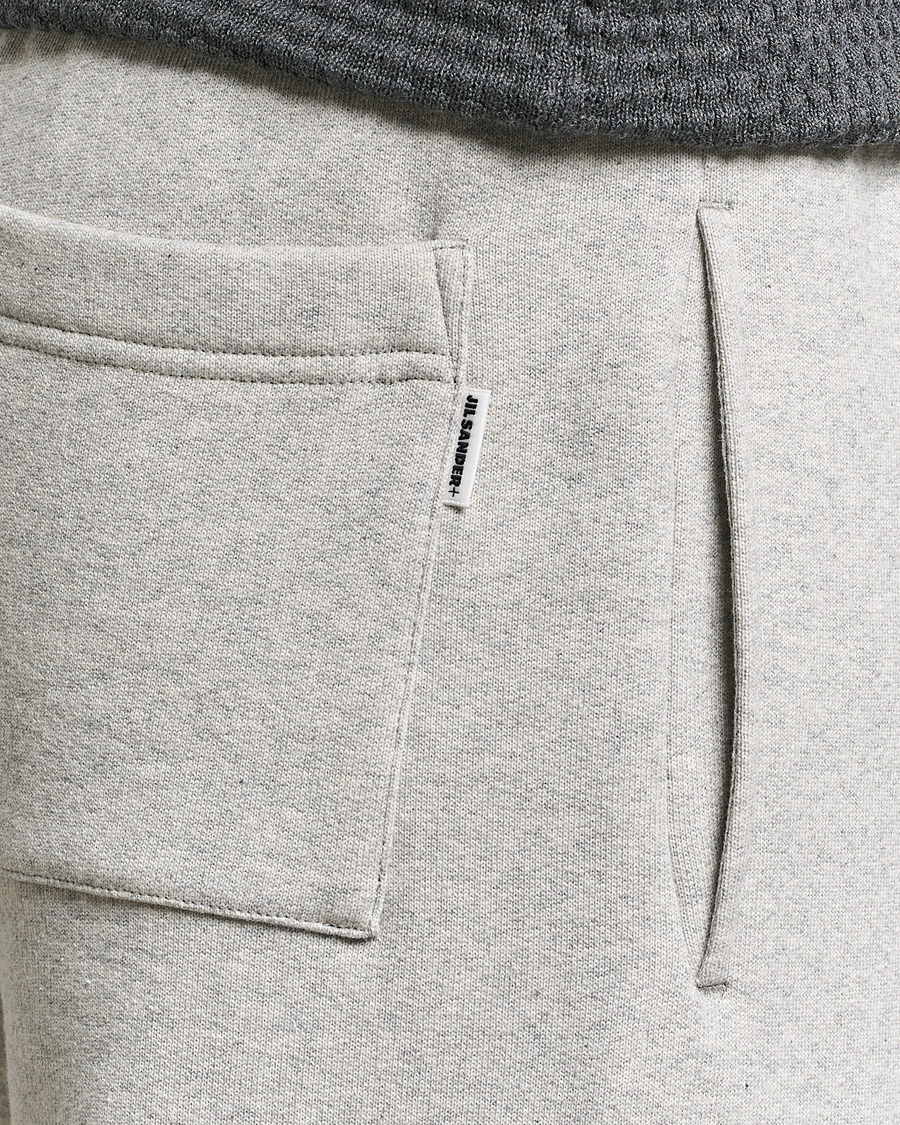 Herr | Byxor | Jil Sander | Cotton Sweatpants Light Grey