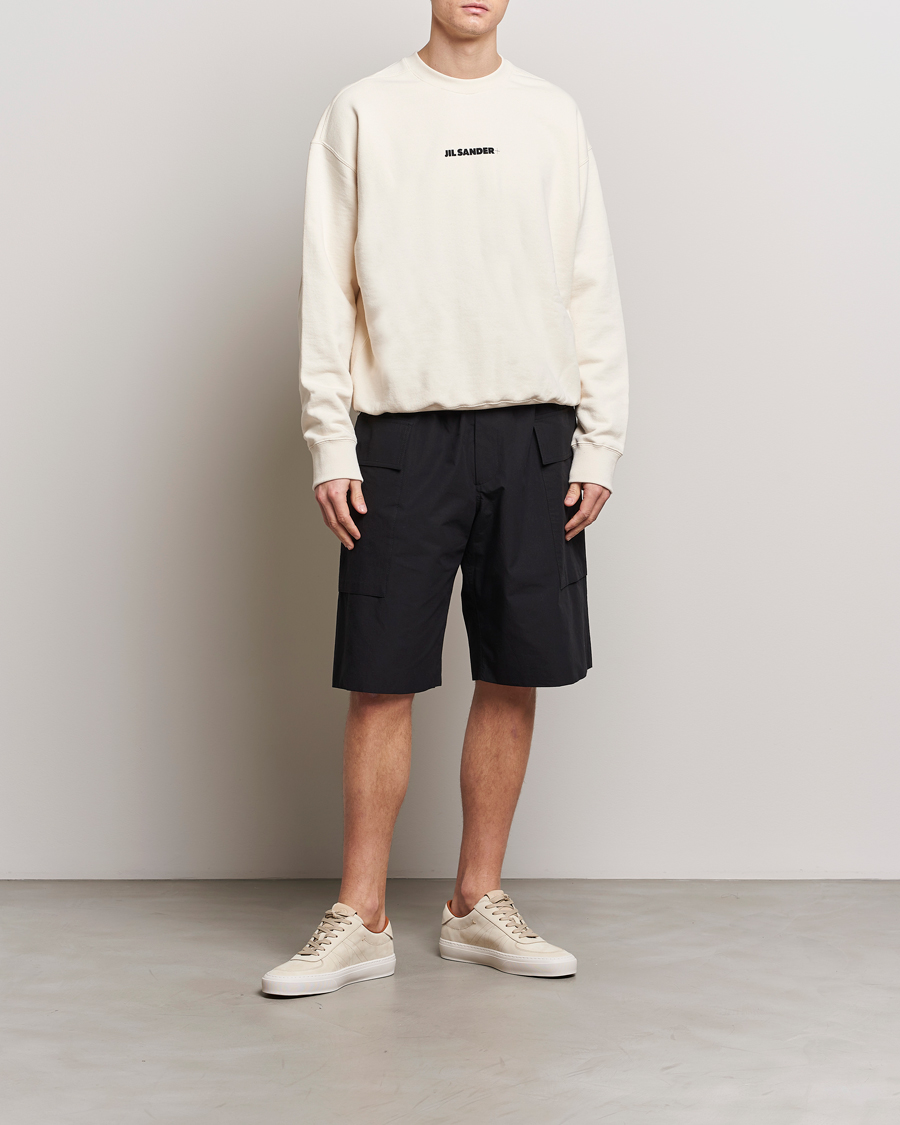 Herr | Shorts | Jil Sander | Relaxed Fit Drawstring Shorts Black