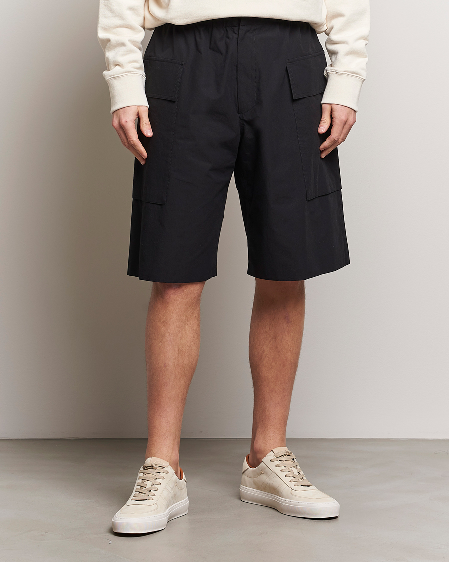 Herr | Shorts | Jil Sander | Relaxed Fit Drawstring Shorts Black