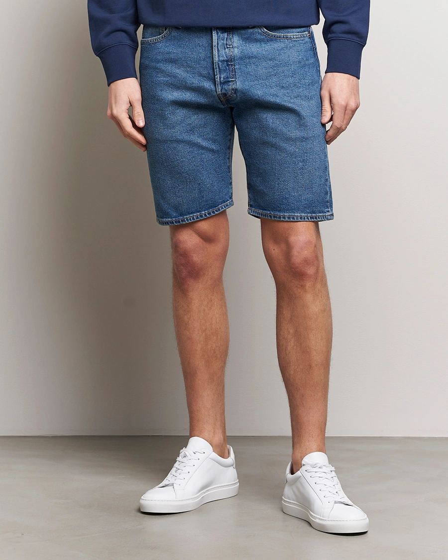 Herr | Jeansshorts | Levi's | 501 Original Denim Shorts 9am On Battery