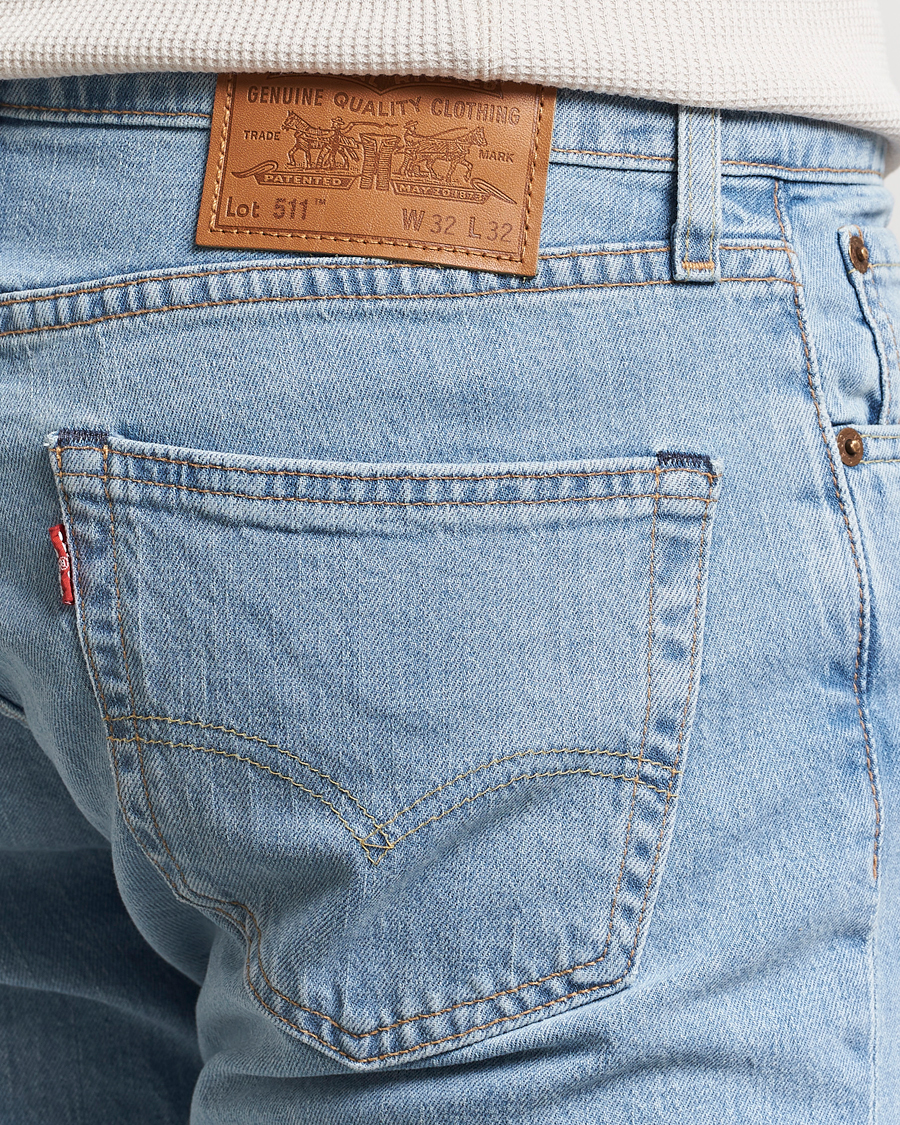 Herr | Jeans | Levi's | 511 Slim Fit Stretch Jeans Tabor Well Worn