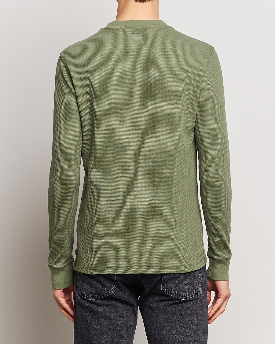 Herr | Tröjor | Levi's | Thermal Henley Bluish Olive