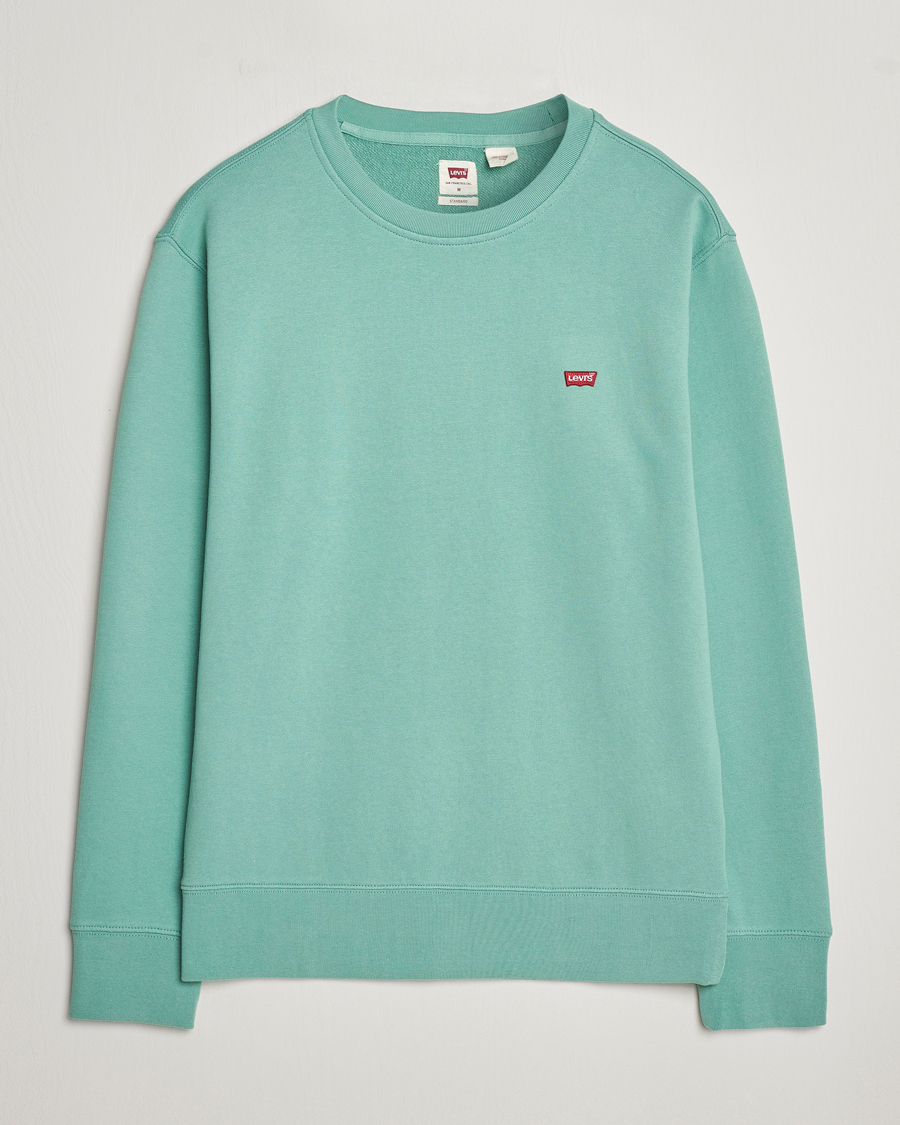 Herr | Tröjor | Levi's | Original Crew Neck Sweatshirt Feldspar Green