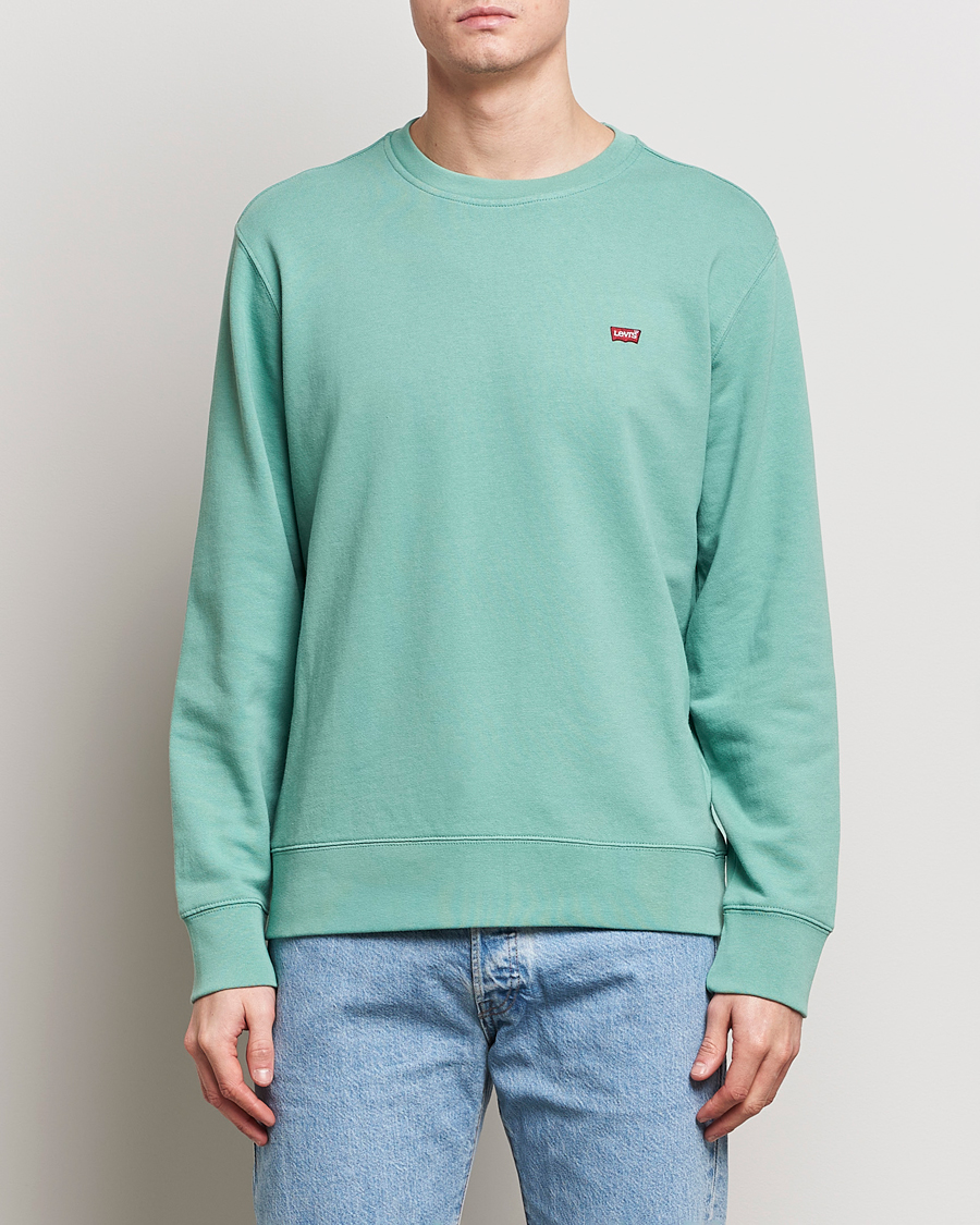 Herr | Kläder | Levi's | Original Crew Neck Sweatshirt Feldspar Green