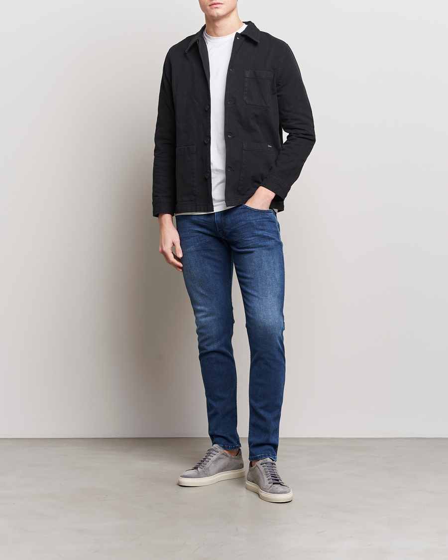 Herr | Jeans | Replay | Anbass Powerstretch Jeans Medium Blue