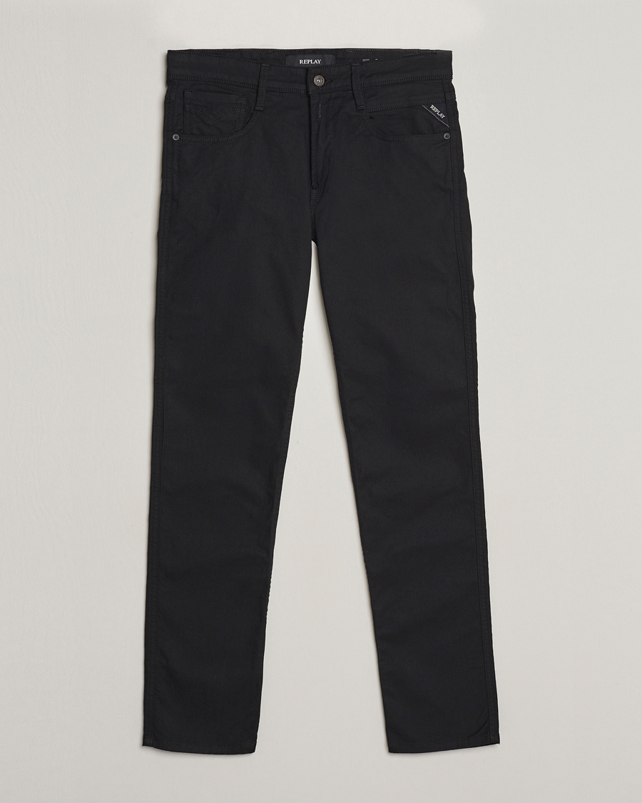 Herr | Jeans | Replay | Anbass Powerstretch Jeans Black