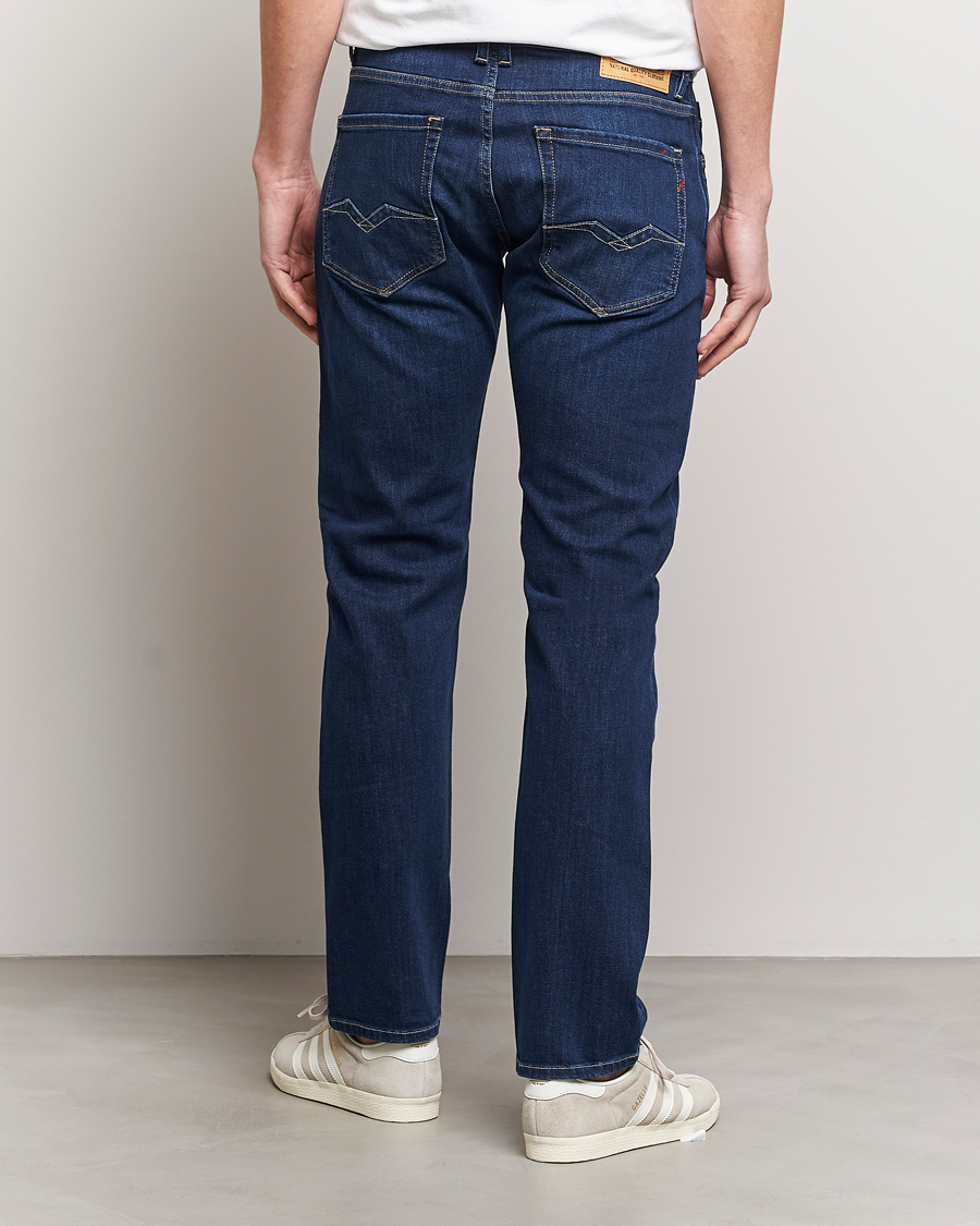 Herr | Jeans | Replay | Rocco Stretch Jeans Dark Blue