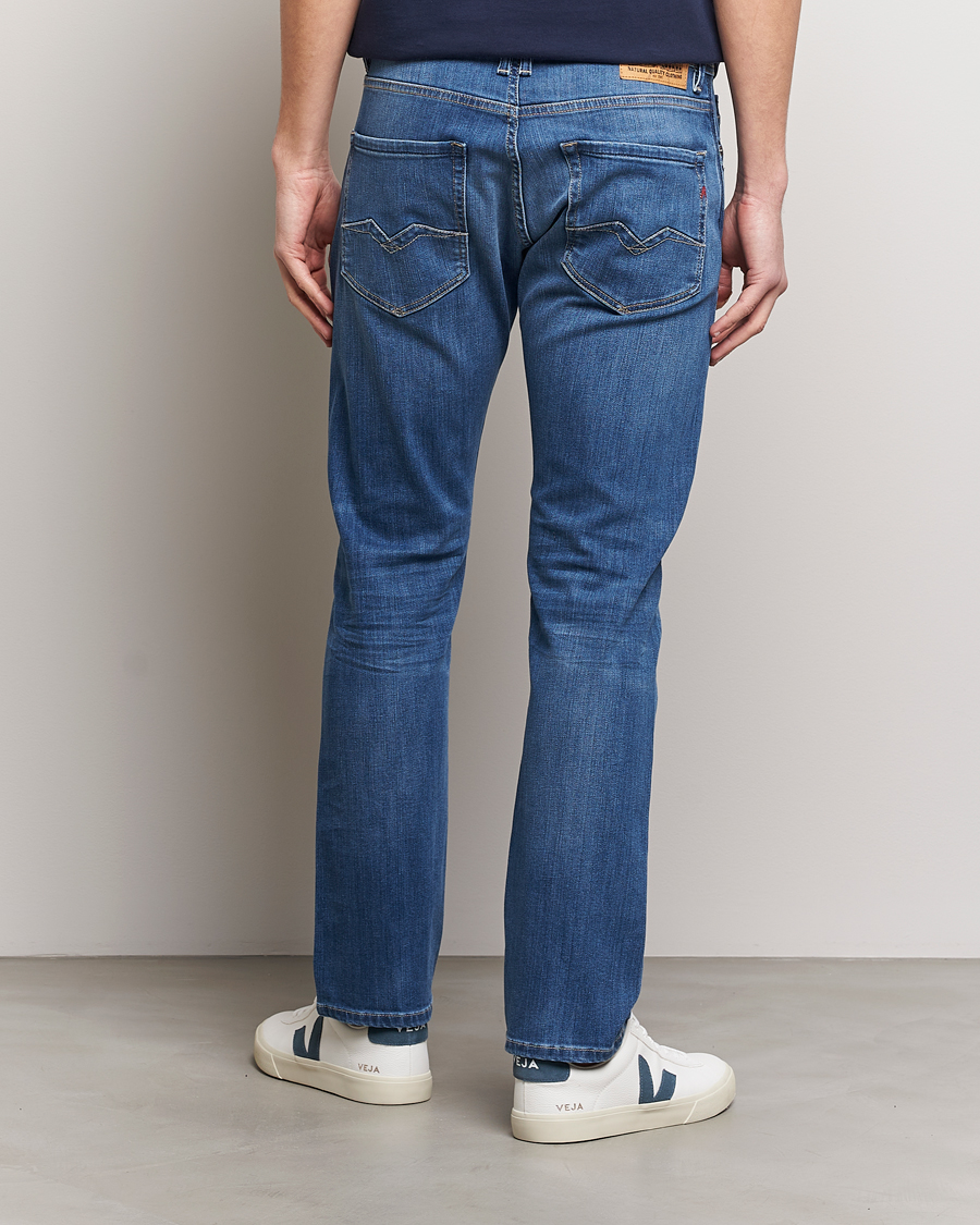 Herr | Jeans | Replay | Rocco Regular Fit Stretch Jeans Medium Blue