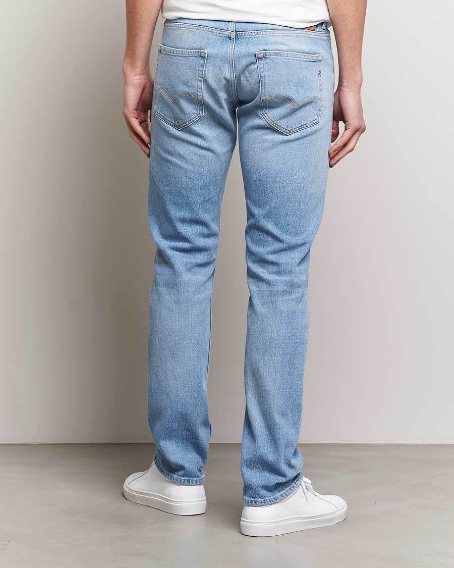 Herr | Jeans | Replay | Grover Straight Fit Stretch Jeans Light Blue