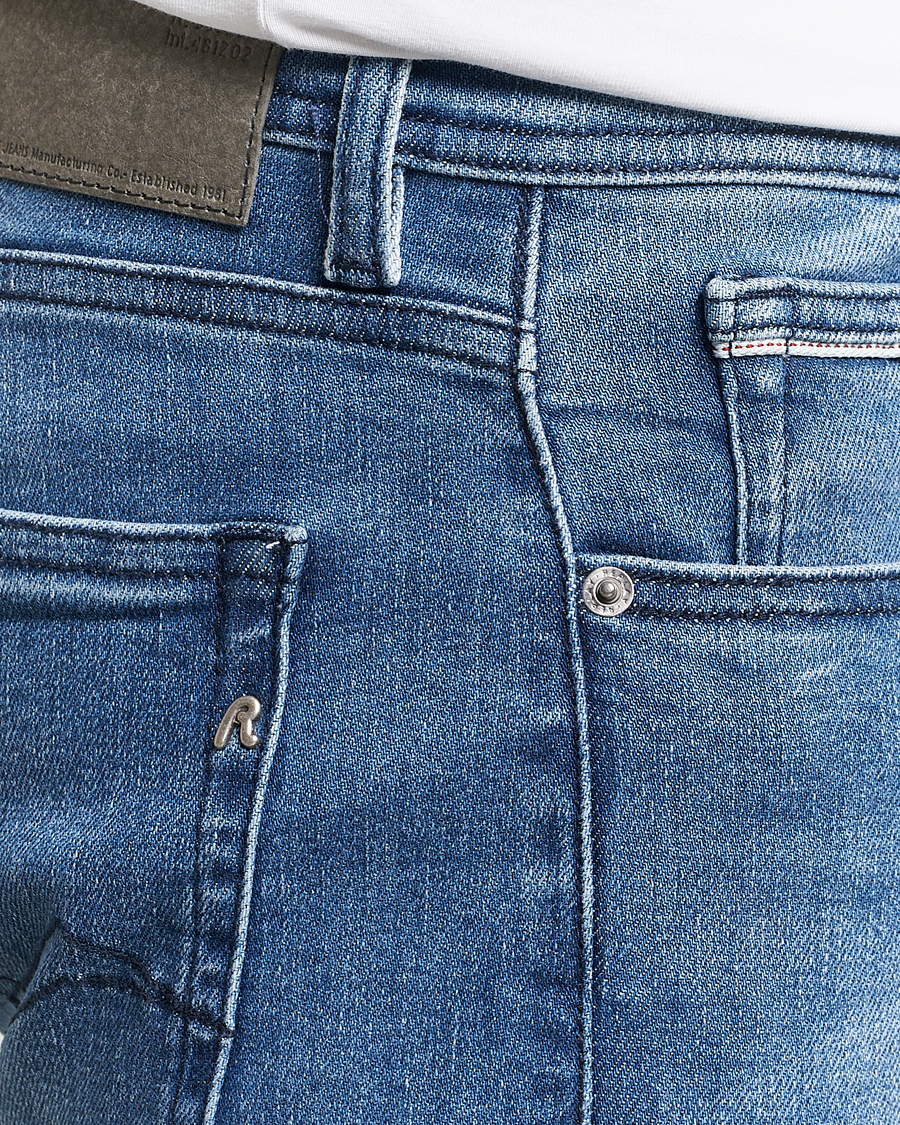 Herr | Jeans | Replay | Grover Straight Fit Powerstretch Jeans Medium Blue