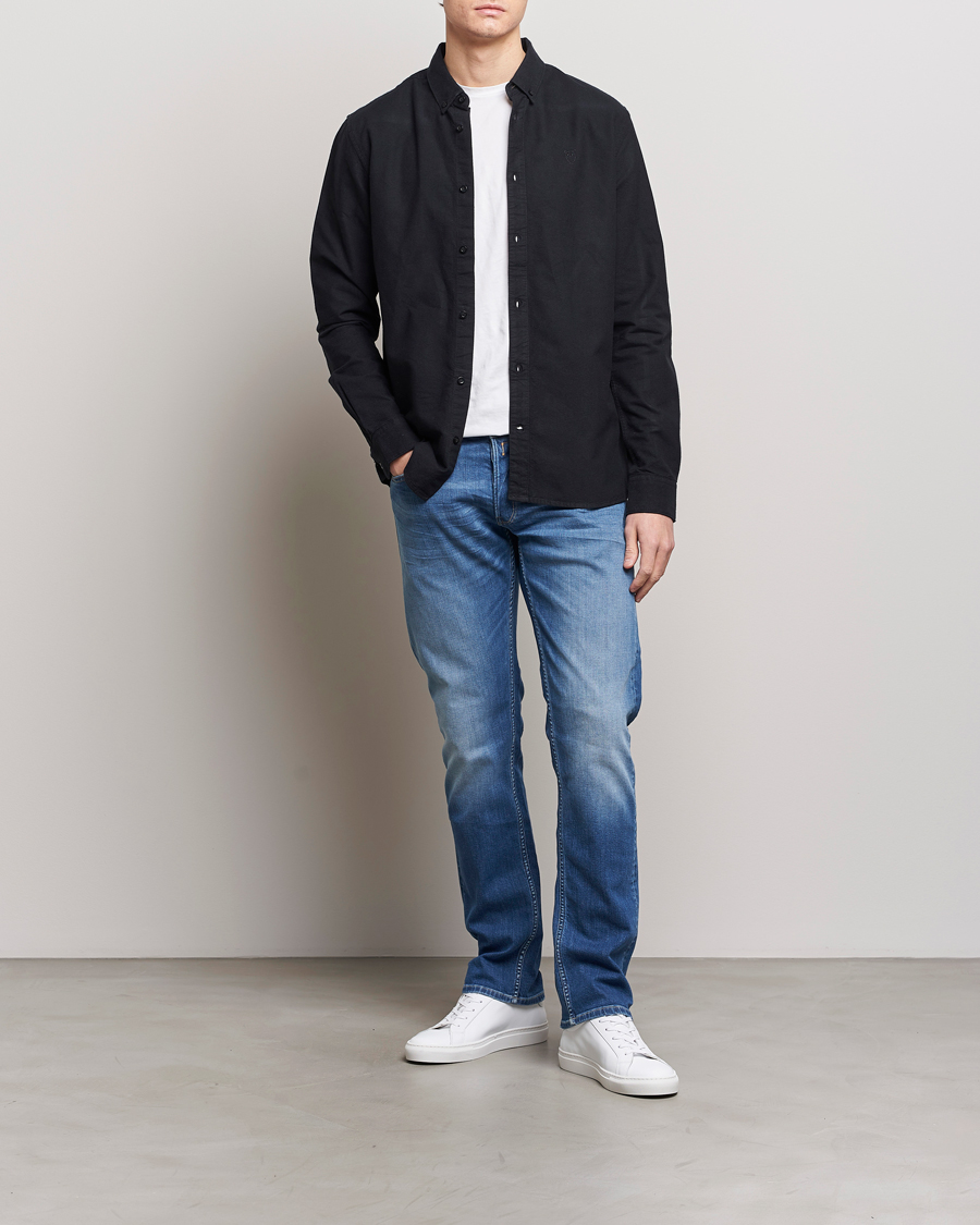 Herr | Jeans | Replay | Grover Straight Fit Stretch Jeans Medium Blue