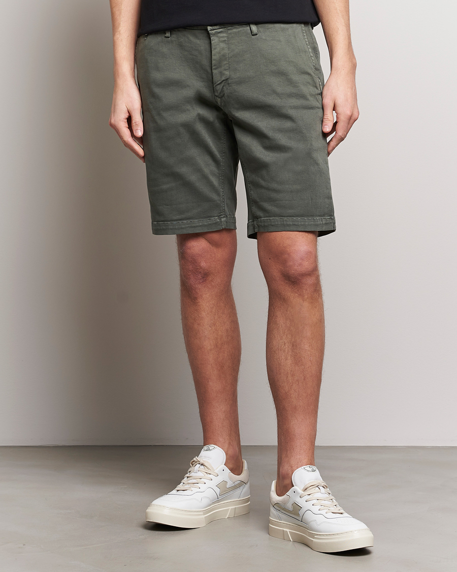 Herr | Stilsegment Casual Classics | Replay | Benni Hyperflex Shorts Dark Green