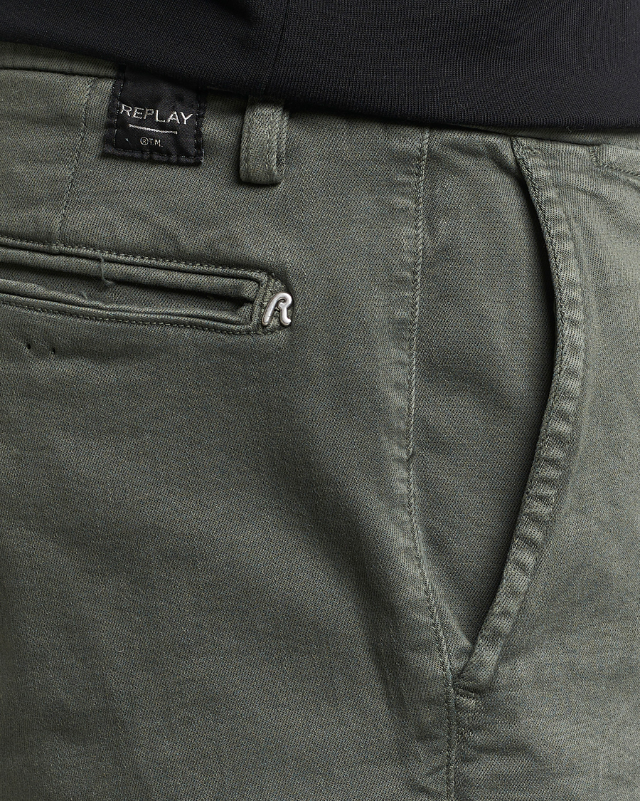 Herr | Shorts | Replay | Benni Hyperflex Shorts Dark Green
